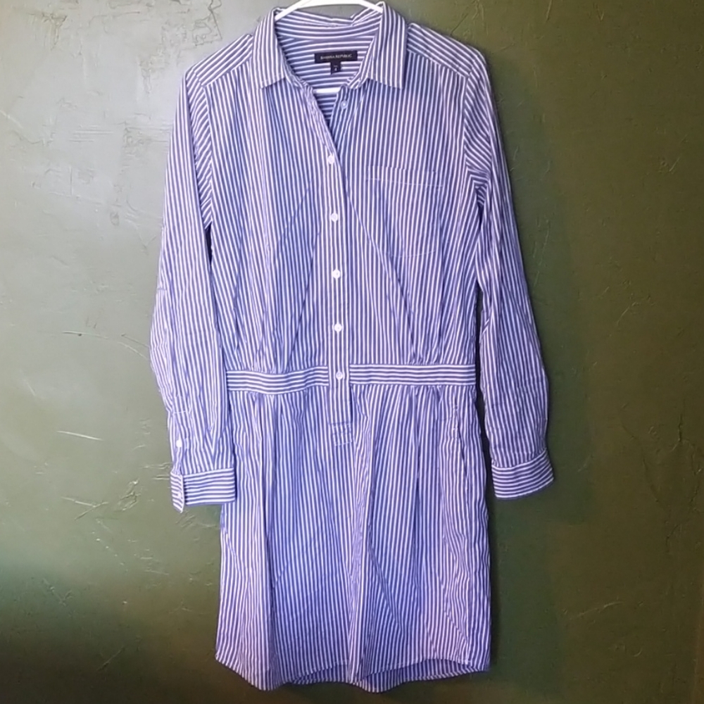 Tall BR button down dress